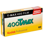 Kodak Professional T-Max 400 Black and White Negative Film (120, 5-Pack)